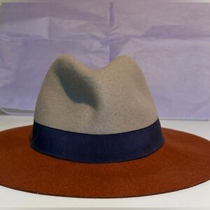 100% Wool Wide Brim Fedora Style Hat from Target